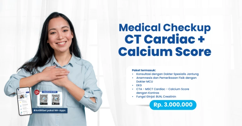 Medical Check Up CT Cardiac + Calcium Score