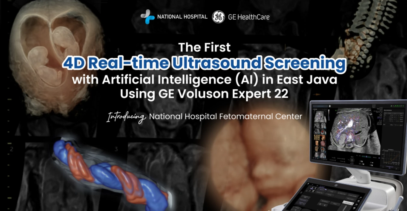 National Hospital Luncurkan Layanan USG Fetomaternal dengan Teknologi Artificial Intelligence