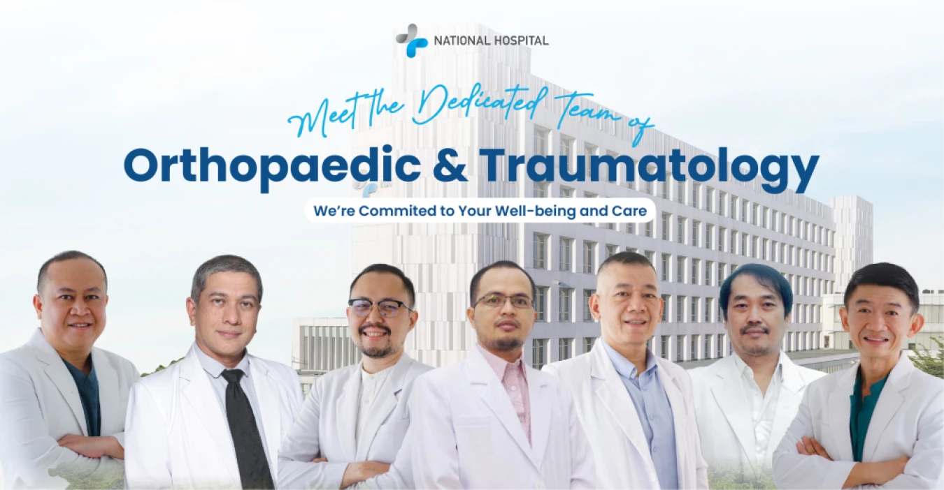 List Dokter Ortopedi di National Hospital Surabaya