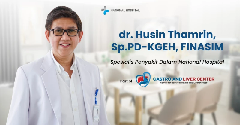 Dr. Husin Thamrin: Specialist in Internal Medicine at National Hospital