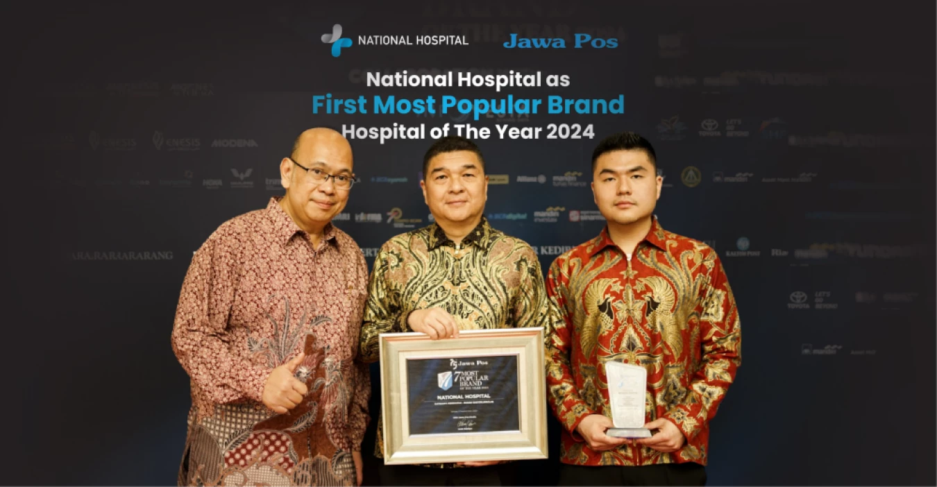 National Hospital Raih 7 Most Popular Brand of the Year 2024