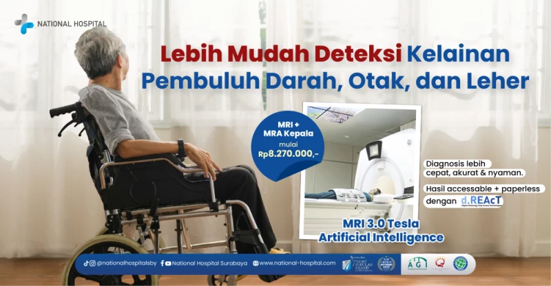 Deteksi Kelainan Pembuluh Darah, Otak, dan Leher dengan MRI