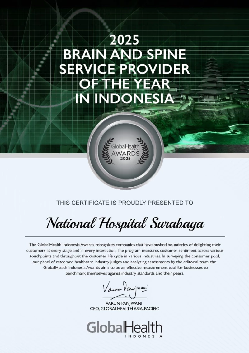 Two awards tonight at the Global Health Indonesia Summit and Awards 2025