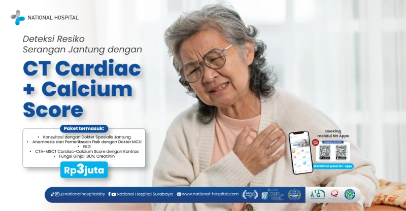 Medical Check Up CT Cardiac + Calcium Score