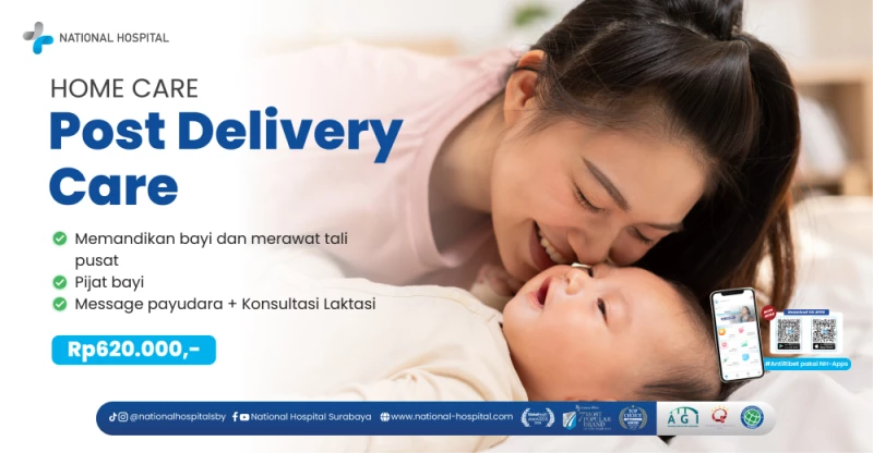 Paket Home Care – Post Delivery Care dari National Hospital