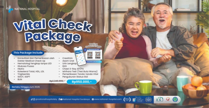 Vital Check Package – Solusi Praktis untuk Cek Kesehatan Menyeluruh