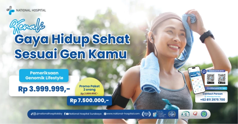 Kenali Gaya Hidup Sehat Sesuai Gen Kamu