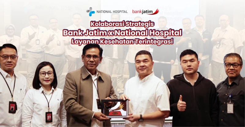 National Hospital and Bank Jatim Sign Strategic MoU to Advance Integrated Healthcare Services