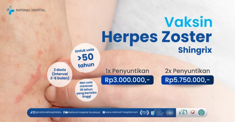 Cegah Herpes Zoster dengan Vaksinasi, Lindungi Kesehatan Anda di Usia Dewasa