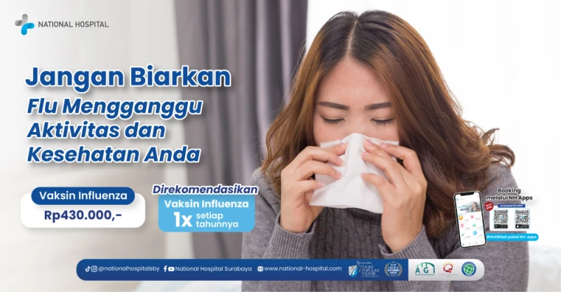 Jangan Biarkan Flu Mengganggu Aktivitas dan Kesehatan Anda