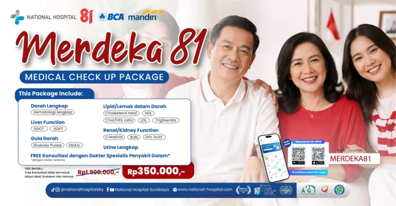 Celebrate Independence with the Special “Merdeka 81” Medical Check Up