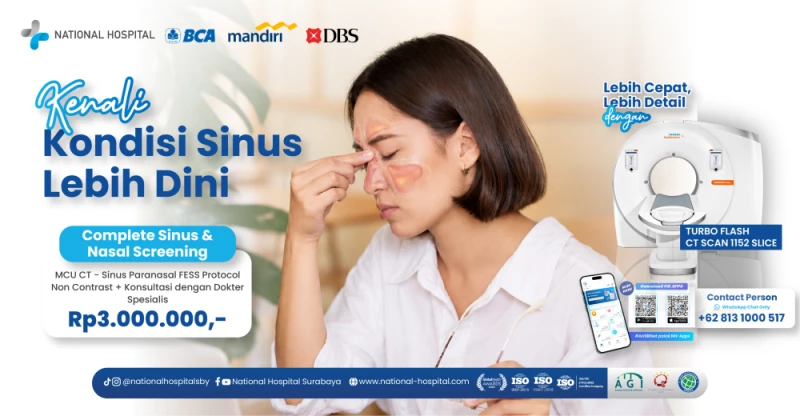 Kenali Kondisi Sinus Lebih Dini