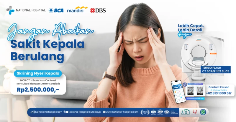 Jangan Abaikan Sakit Kepala yang Berulang
