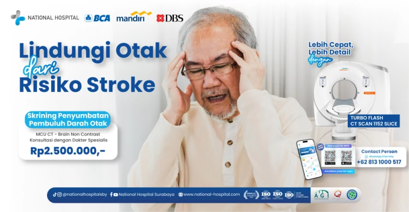 Lindungi Otak dari Risiko Stroke