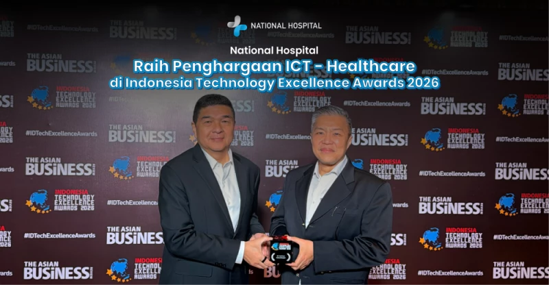 National Hospital Wins ICT – Healthcare Award at the Indonesia Technology Excellence Awards 2026