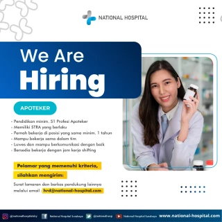 We are looking for A Pharmacist