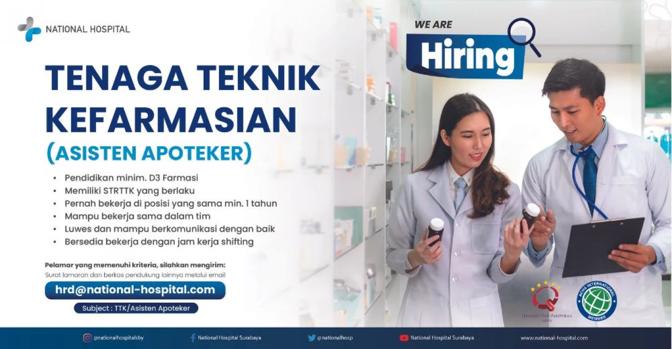 We Are Looking for A Pharmacist Assistant