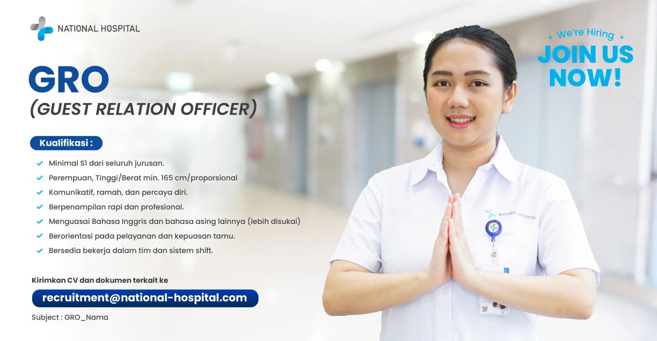 Lowongan Kerja GRO (Guest Relation Officer)