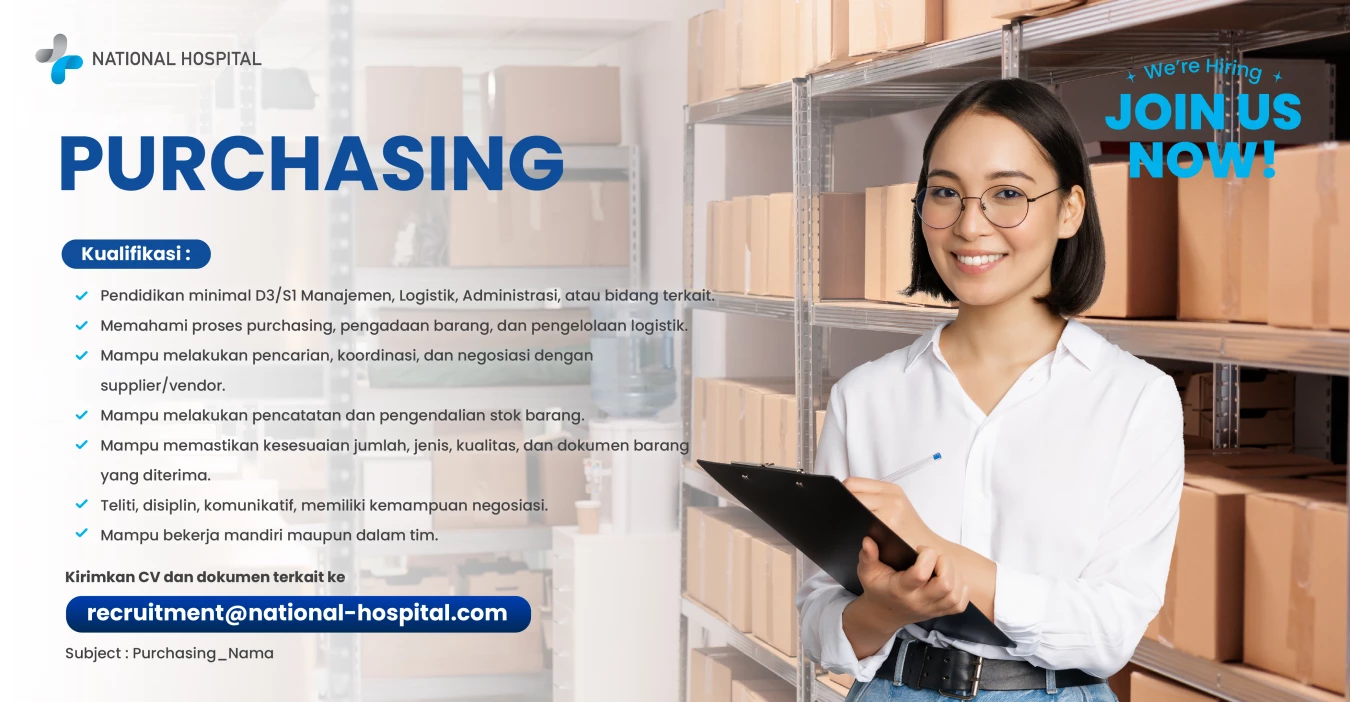 We Are Looking For Purchasing