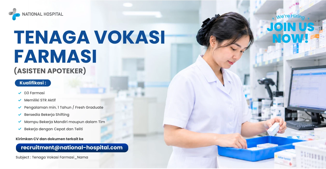 We Are Looking For Pharmacy Assistant